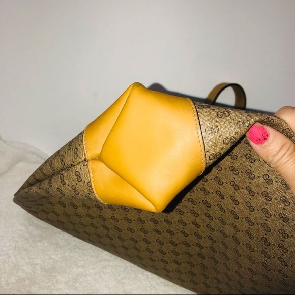 Vintage EUC large Gg tote bag - Picture 7 of 15